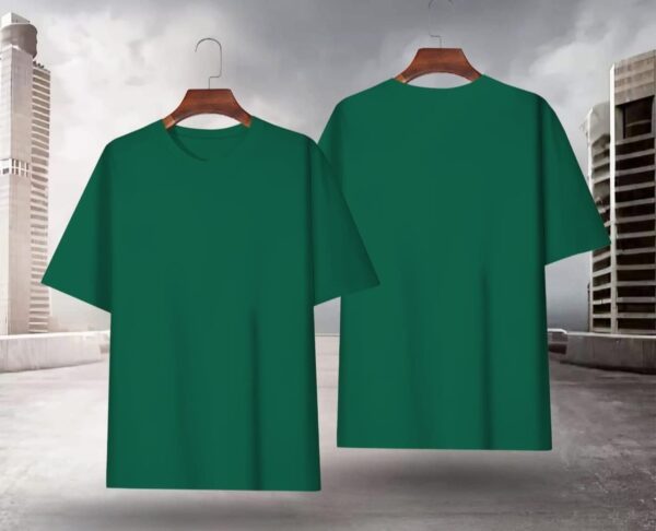 Green t-shirt of heaven wear fashion